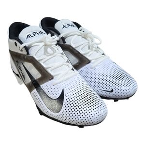Nike Alpha Menace 4 Pro Men's Football Cleats White/Black Various Sizes